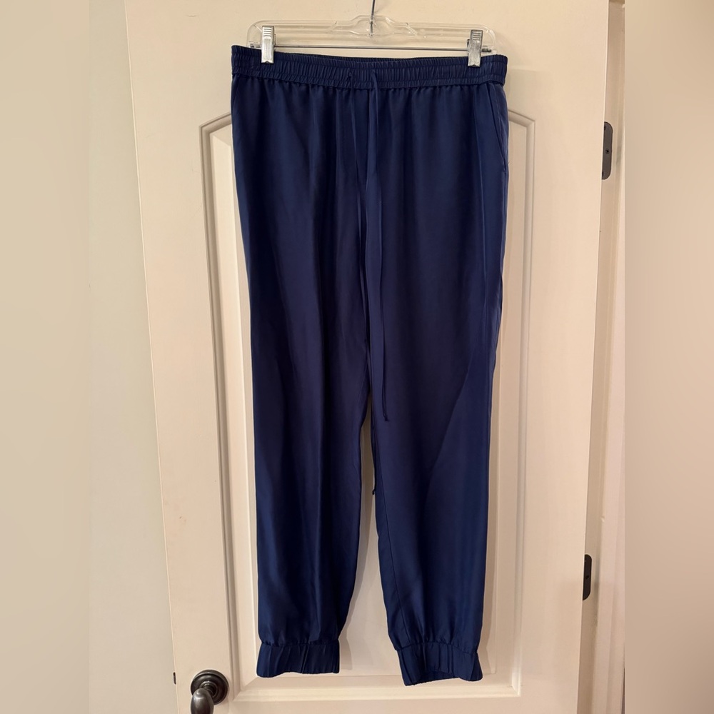 Beautiful People | Navy Silk Joggers